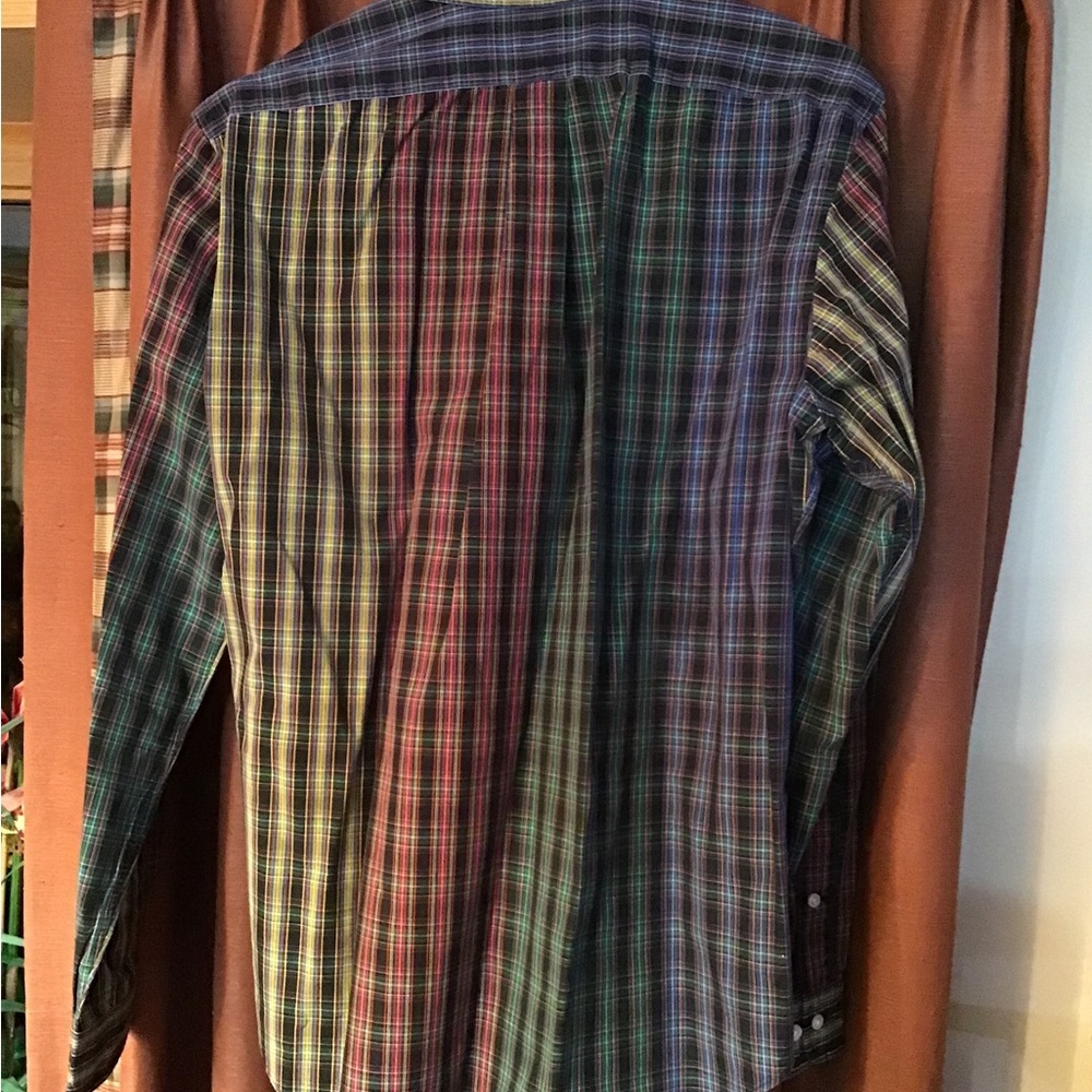 NWOT Beautiful Ralph Lauren Long Sleeve Casual Button Down Shirt in Large - Picture 2 of 5